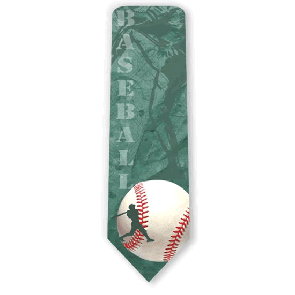 Baseball Play Ball Necktie by Ralph Marlin & Company Inc