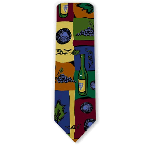Colour Blocks Necktie by Ralph Marlin & Company Inc