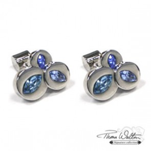 Blue Lorenzo Cufflinks by WD London