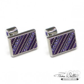 Purple Alexander Cufflinks by WD London