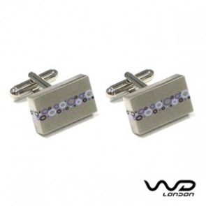 Purple Firm Cufflinks by WD London