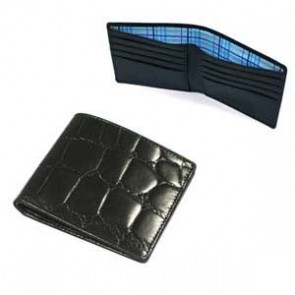 2 Note 6 Cards Leather Credit Card Wallet by WD London