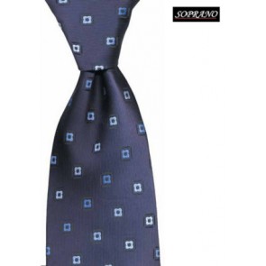 Blue Windows Tie by Sax Design