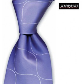 Tonic Wavy Lilac Tie by Sax Design