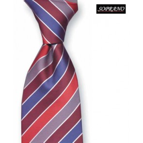 Racing Stripes Tie by Sax Design