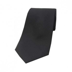 Black Tonic Silk Tie by Sax Design