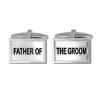 Father Of The Groom Rectangular Cufflinks by Dalaco