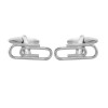 Paperclip Cufflinks by Dalaco