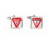 Warning Sign Cufflinks by Dalaco