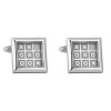 Noughts And Crosses Novelty Cufflinks by Dalaco
