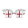 England Football T Shirt Cufflinks by Dalaco