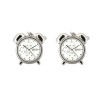 Alarm Clock Face Cufflinks by Dalaco