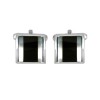 Square Stone Cufflinks by Dalaco