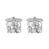 Drum Kit Shaped Cufflinks by Dalaco