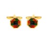 Octagonal Assorted Stone Cufflinks by Dalaco