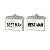 Rectangular Best Man Cufflinks by Dalaco