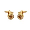 Multiple Strand Love Knot Style Cufflinks by Dalaco