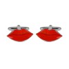 Hot Lips Cufflinks by Dalaco