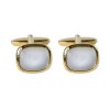 Rounded Square Style Cufflinks by Dalaco