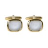 Rounded Square Style Cufflinks by Dalaco