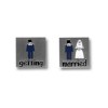 Getting Married Cufflinks by Mag Mouch Sophos