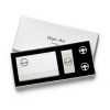 Steering Wheel Cufflinks Box Set by Onyx-Art London