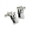 Bride And Groom Cufflinks by Onyx-Art London