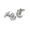 Euro Sign Cufflinks by Onyx-Art London