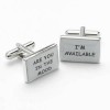 In The Mood Cufflinks by Onyx-Art London