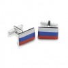 Russia Russian Flag Cufflinks by Onyx-Art London