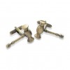 Judges Hammer Cufflinks by Onyx-Art London