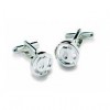 At Sign Cufflinks by Onyx-Art London
