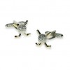 Golf Club Cufflinks by Onyx-Art London