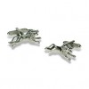 Silver Lion Cufflinks by Onyx-Art London