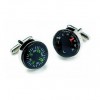 Thermometer And Compass Cufflinks by Onyx-Art London