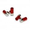 Red Cartridge Cufflinks by Onyx-Art London