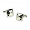 Amethyst Crystal Cufflinks by Onyx-Art London