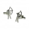 Archer Cufflinks by Onyx-Art London