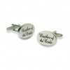 Brother Of The Bride Elegant Cufflinks by Onyx-Art London