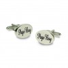 Page Boy Elegant Cufflinks by Onyx-Art London