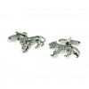 Tiger Cufflinks by Onyx-Art London