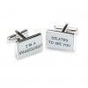 I'm A Gynaecologist Cufflinks by Onyx-Art London