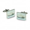 Gondola Cufflinks by Onyx-Art London