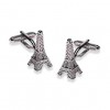 Eiffel Tower Cufflinks by Onyx-Art London