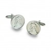 Aquarius Cufflinks by Onyx-Art London