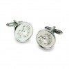 Sagittarius Cufflinks by Onyx-Art London