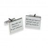 Man Who Run Cufflinks by Onyx-Art London