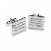 Man Who Fish Cufflinks by Onyx-Art London