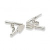 Fork And Trowel Style Cufflinks by Onyx-Art London