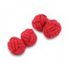 Red Knot Cufflinks by Onyx-Art London